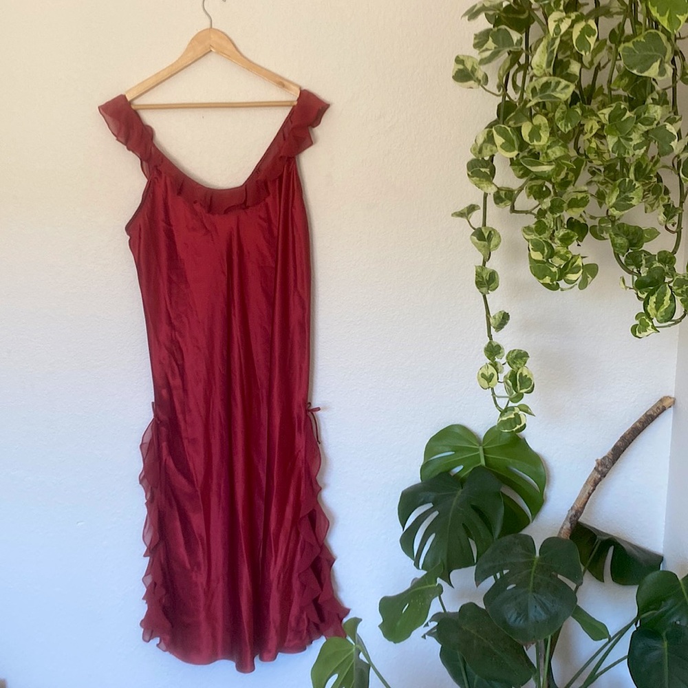 Oscar De La Renta Slip Dress